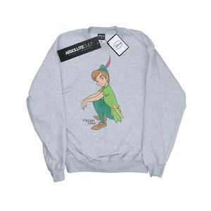 Peter Pan Womens/Ladies Classic Heather Sweatshirt / Heather Grey